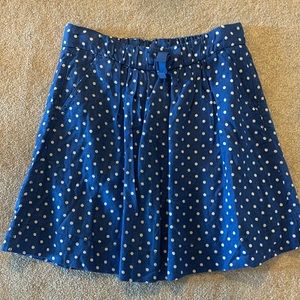 J.Crew - polka dot skirt